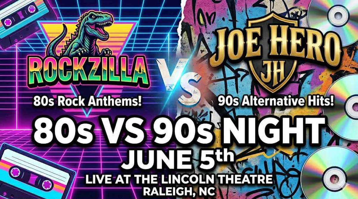 80's vs 90's featuring Joe Hero and Rockzilla | Lincoln Theatre