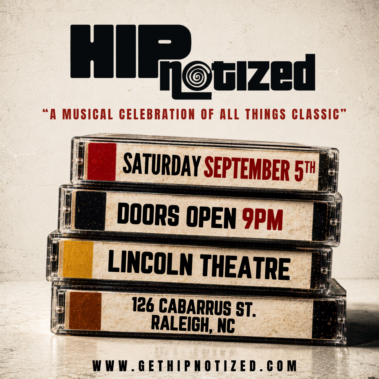 HIPnotized “A Musical Celebration Of All Things Classic”