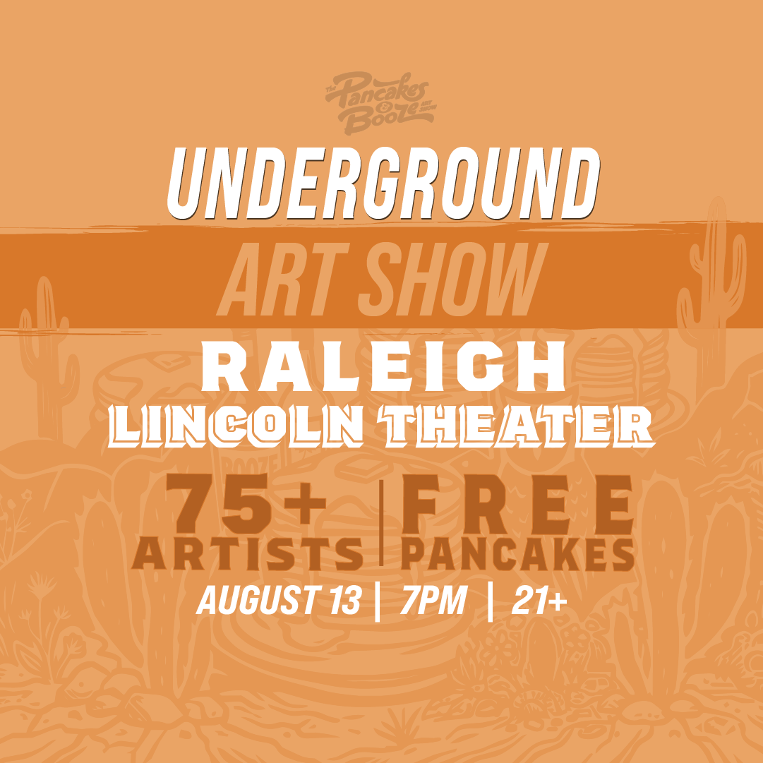 Pancake and Booze Art Show