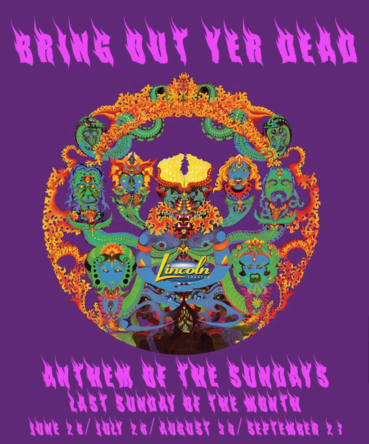 “Anthem of the Sundays” Feat: Bring out Yer Dead
