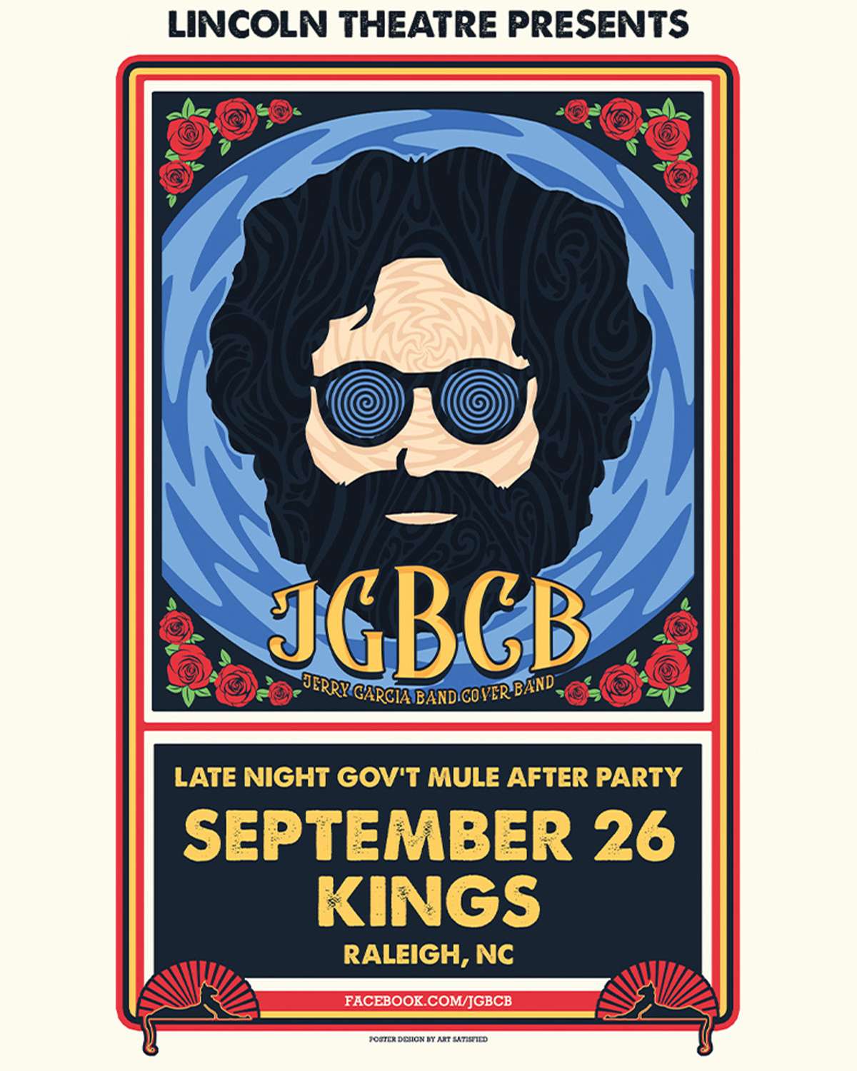 Lincoln Theatre Presents:  JGBCB @ King’s