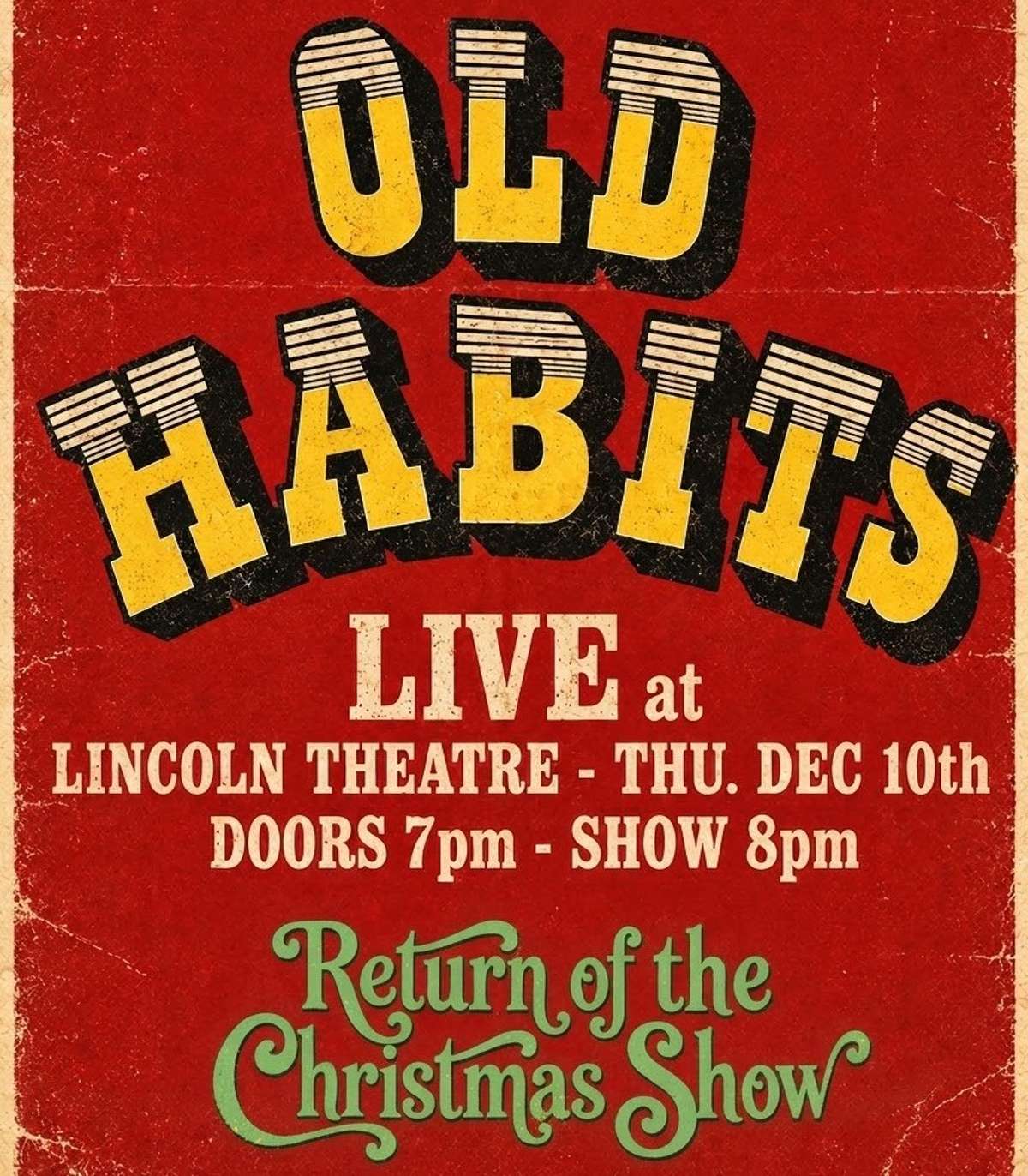 Old Habits – Christmas Show